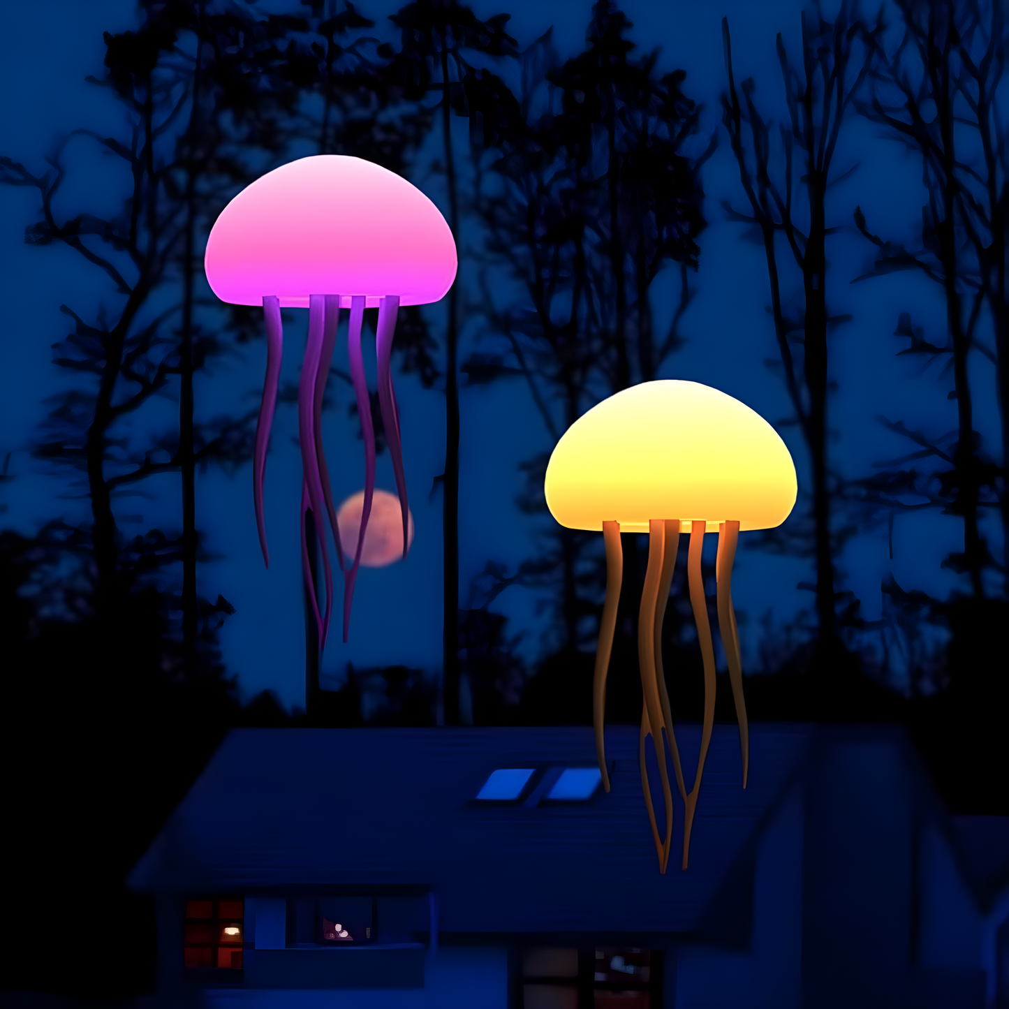Bidlezen™ Lampe Méduse Flottante