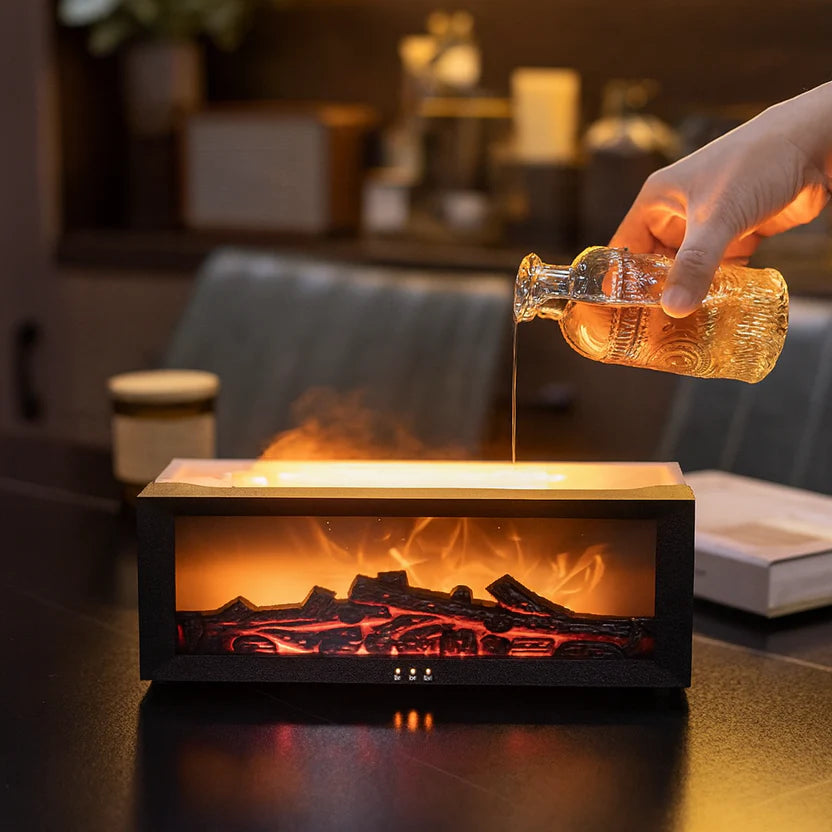 Bidlezen™ Flamme diffuseur humidificateur d'air